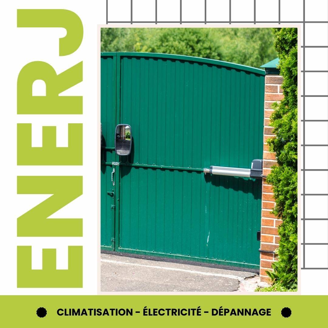 Motorisation ou automatisation de votre portail électrique à Sénas avec ENERJ