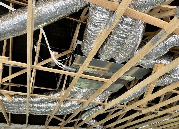 Installation d'une climatisation gainable Atlantic dans une villa à Carpentras 84200