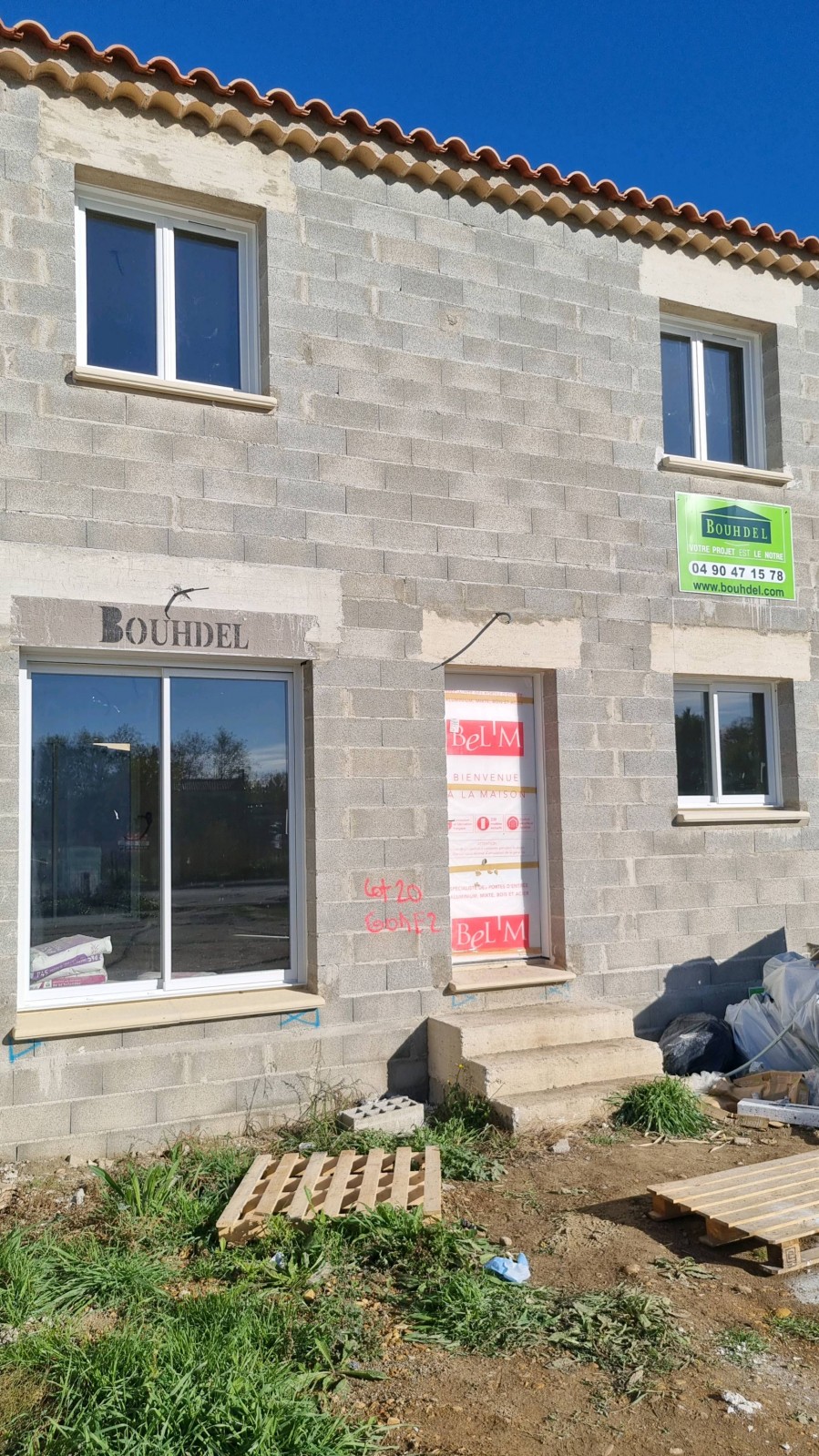 Installation électrique dans une villa individuelle dans la commune de Raphele les Arles