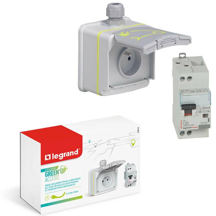 Tarif pour l'installation d'une prise renforcée pour recharger un véhicule électrique à Sénas